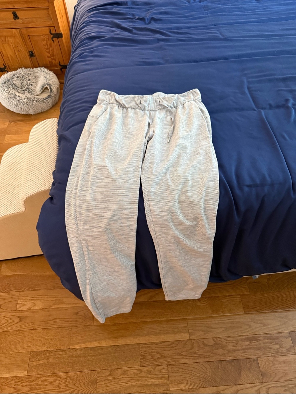 lululemon athletica Light Gray Women's On the Fly Track Pants